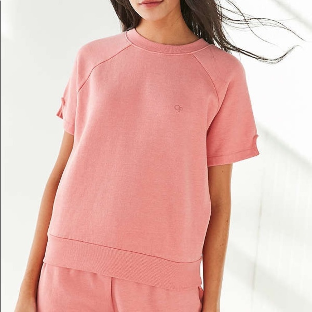 Op For UO Short Sleeve Fleece Top - Picture 6 of 6